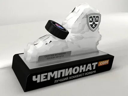 Трофей для хоккеиста