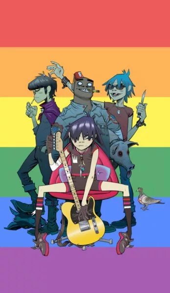 Feel good 2. Gorillaz гитарист. басист гориллаз. гориллаз фил. фил гуд сериал.