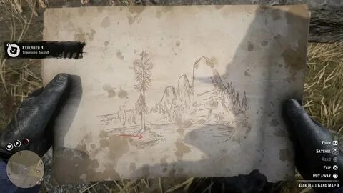 Карта сокровищ redemption 2