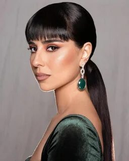 تسريحة شعر زينة مكي بأحدث ظهور لها 