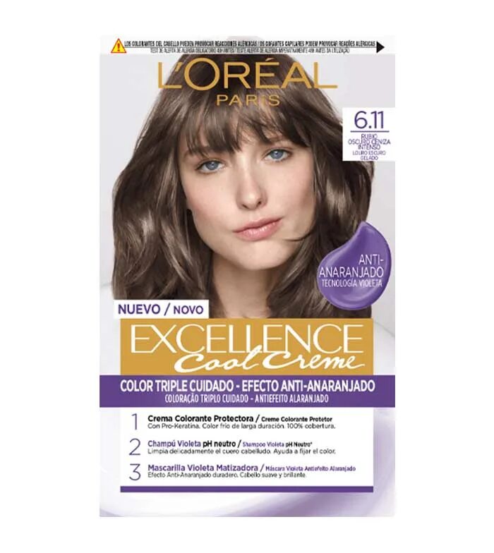 Отзывы лореаль 7.11 ультра. Loreal Excellence cool Creme 8.11. Краска экселанс 7,11 лореаль 7-11. L'Oréal Paris Excellence cool Creme, 6.11. Лореаль экселанс 5.11.
