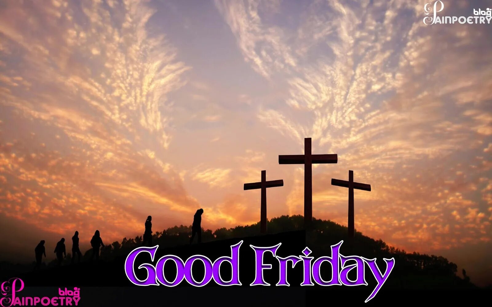 Три Креста. Holy Friday. Christian Holidays. Holy good. Good friday wishes