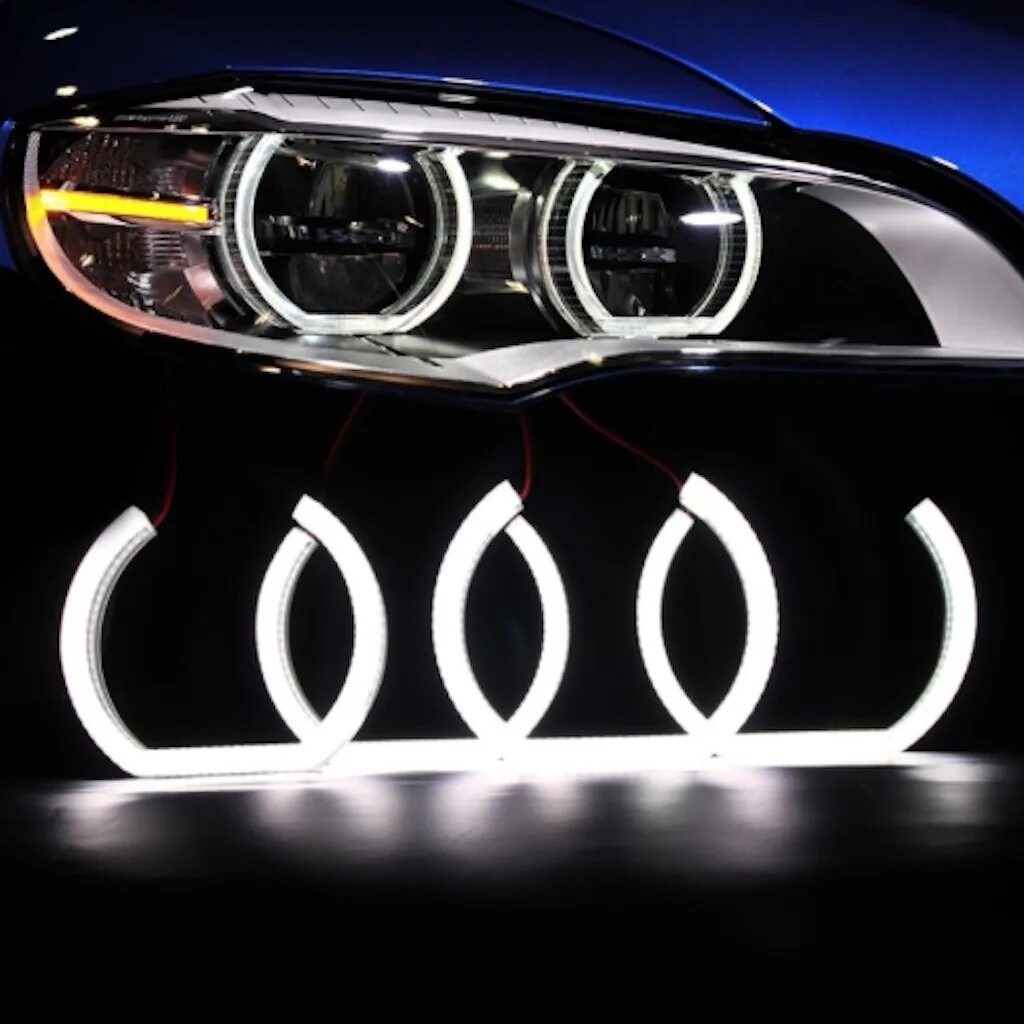 BMW e90 led. BMW f20 ангельские глазки. Led фары BMW e92. Ангельские глазки на BMW x1.