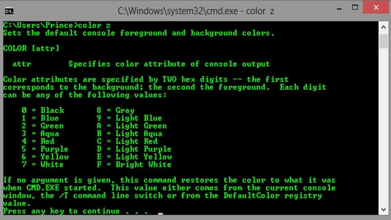 Submit command