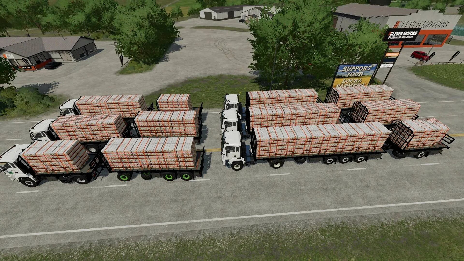 Мод прицеп для поддонов фс 22. Farming simulator 19 моды transport trailer. fs 17 камаз пак. farming simulator 22 транспорт. пак fliegl transportpack v1.2 для farming simulator 2019.