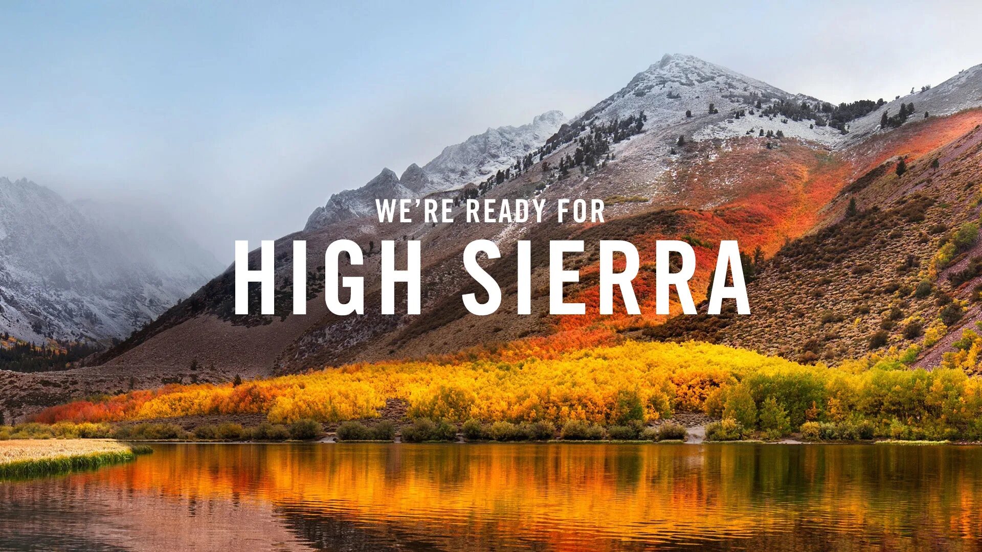 Os high. Mac os High Sierra. Заставка Sierra. Хай Сьерра. Обои High Sierra.