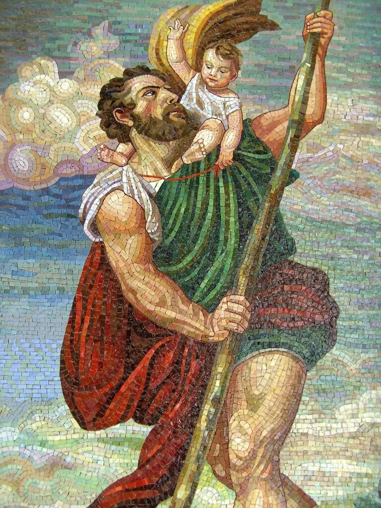 Святой предок 1. Saint Christopher. Легенда о св Христофоре. Изображение Святого Христофора.