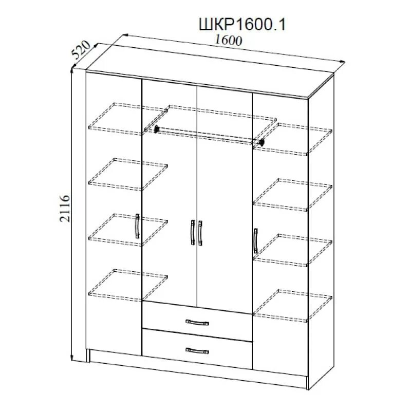 Размеры шкафа 600. Шкаф Ронда ШКР1600.1. Шкаф четырехстворчатый "Ронда" ШКР 1600.1. Ронда ШКР 1600.1. Ронда ШКР 1600.1 Анкор.