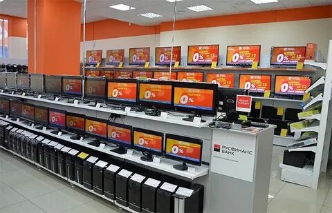 Ассортимент в магазине dns