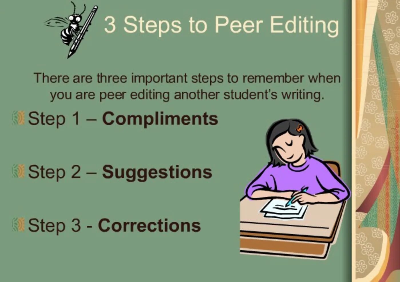 Found peer. Peer editing.. Peers meaning. Peer editing Definitions. Meaning of editing.