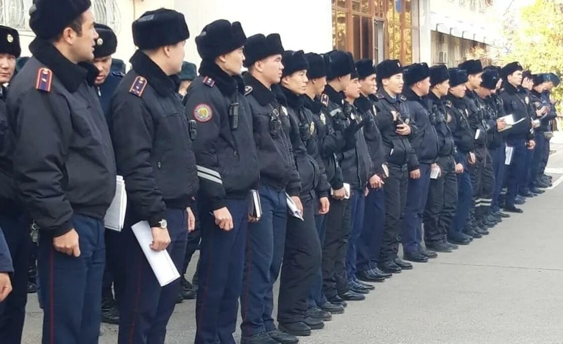 Сколько полиции в казахстане