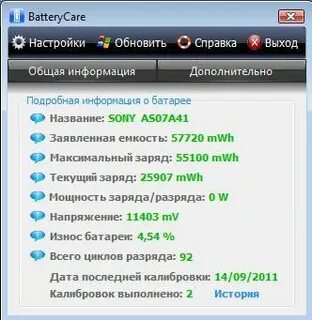 Battery care