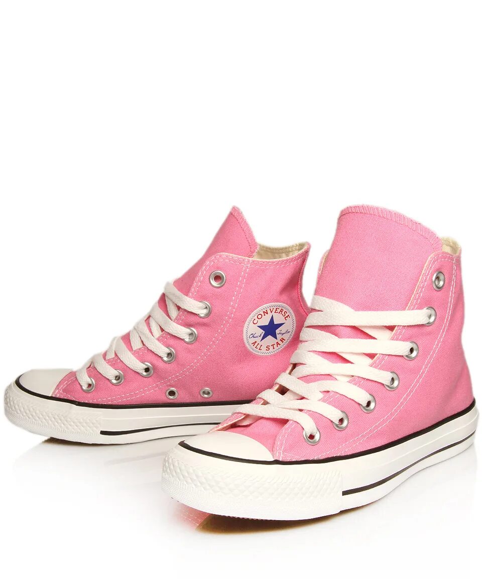 Кеды Converse all Star розовые высокие 563424. Розовые высокие конверс Чак Тейлор. Кеды конверс all Star с розовыми лентами. Кеды конверс Скай Хай розовые.