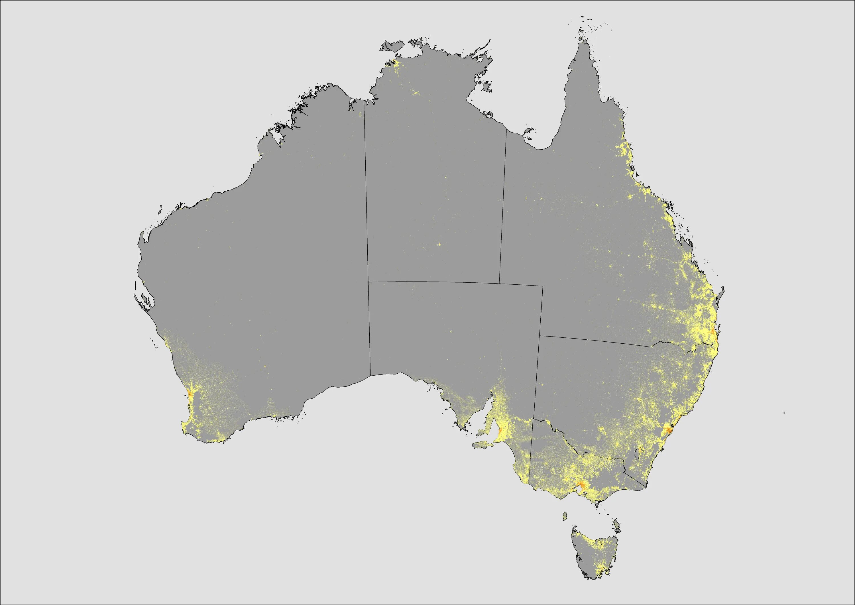 Плотность австралии максимальная и минимальная. Карта плотности населения Австралии. Карта заселенности Австралии. Плотность территории Австралии. Карта плотность населения народы Австралии.