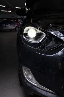 Как улучшить свет на хендай солярис