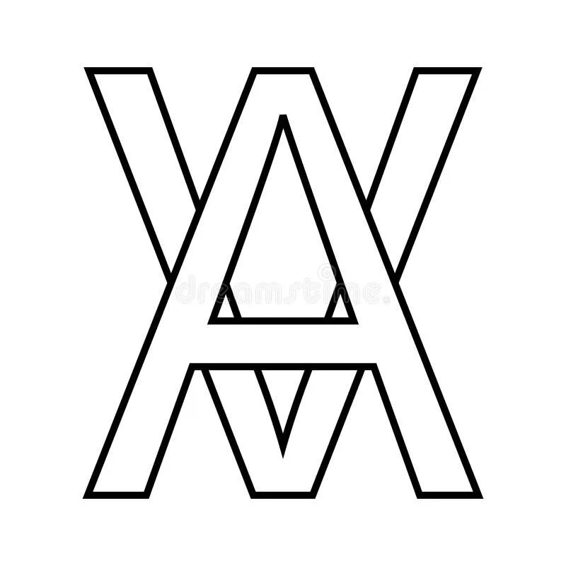 Слово 5 букв ава. Эмблема с буквой а. Буква v. Av логотип буквы. Логотип две буквы.