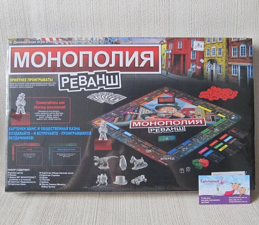 Игра монополия торговля недвижимостью