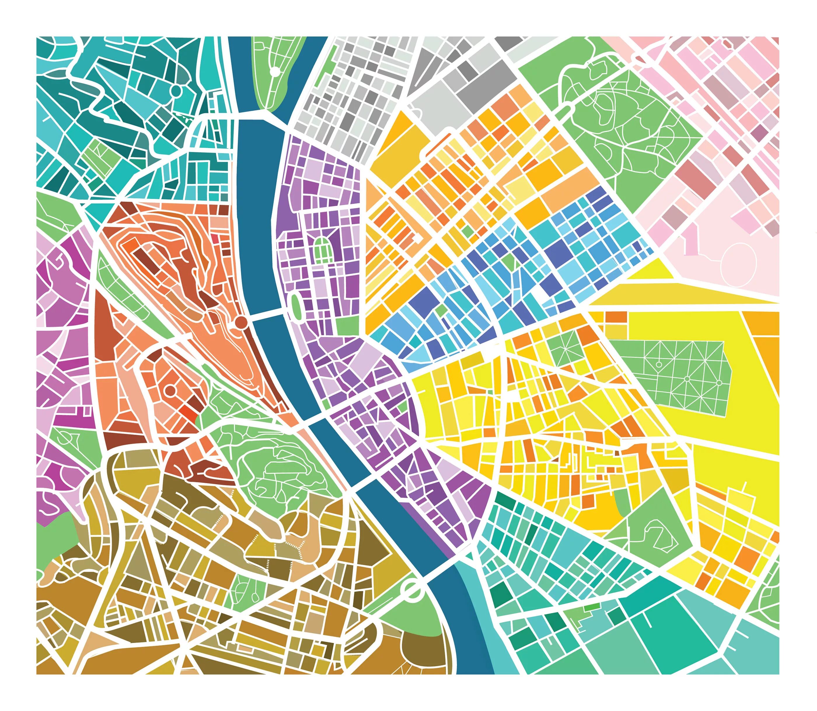 Designed map