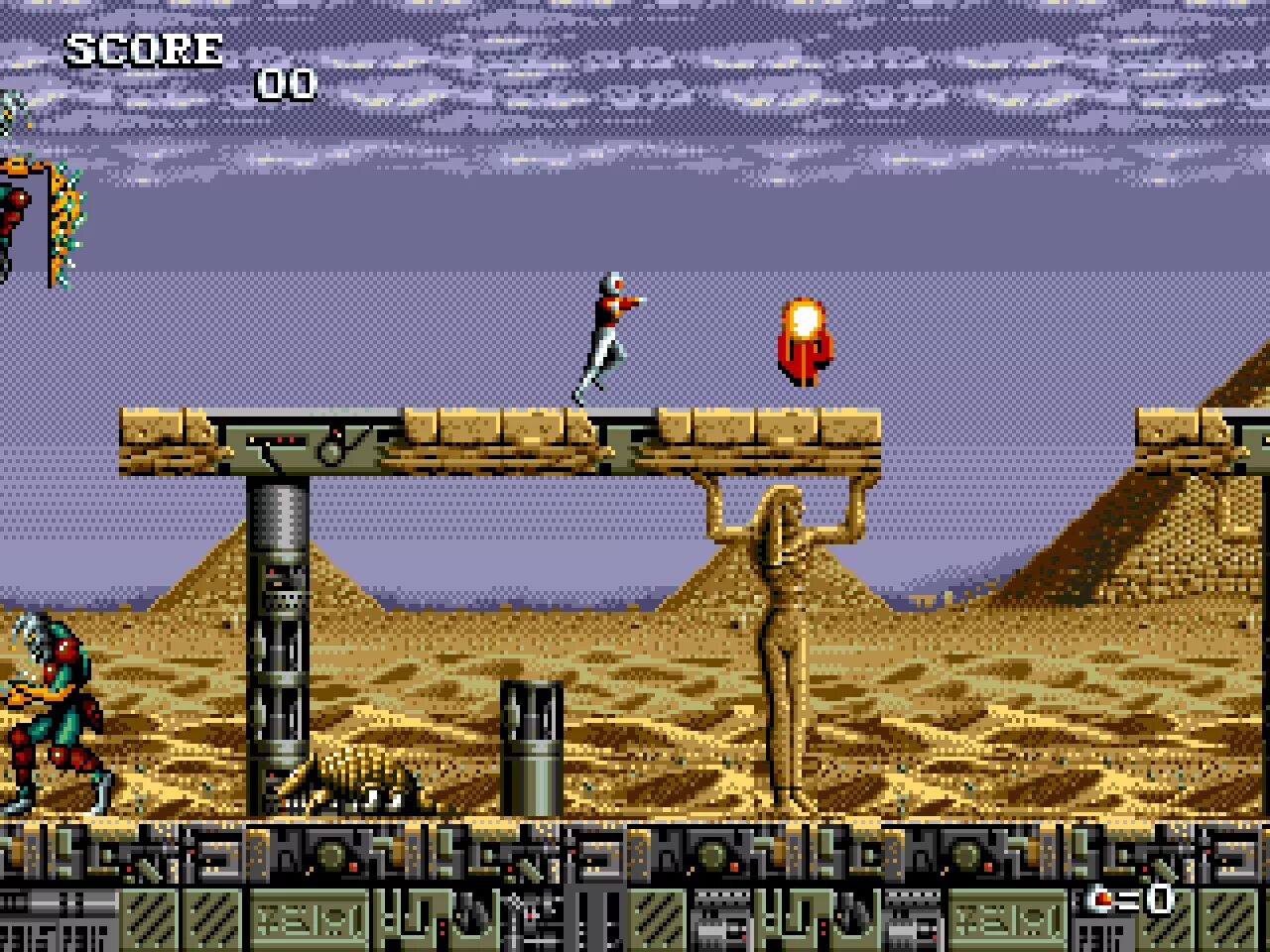 Сего игры на телефон. Atomic Runner Sega. Atomic Runner Chelnov. Mega Drive Atomic Runner. Screenshot Sega Atomic Runner.