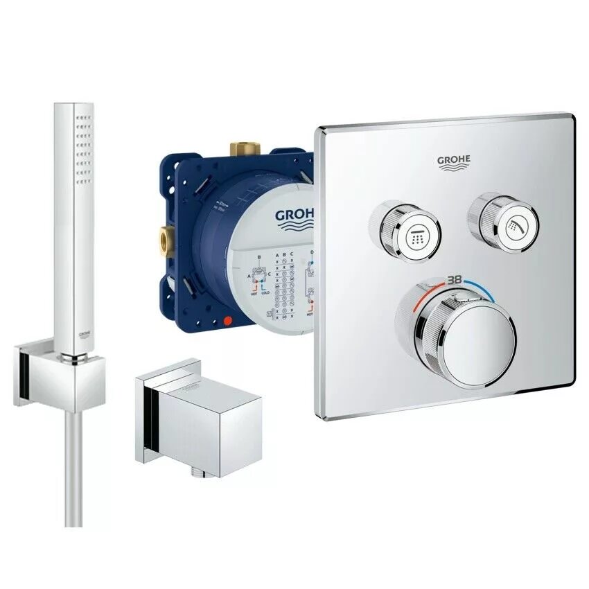 Grohe Grohtherm SMARTCONTROL. Grohe SMARTCONTROL термостат. Термостат Grohe Grohtherm SMARTCONTROL. 29119000 Grohe.