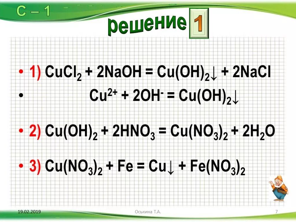 Cucl2 cu no3 2 h2o