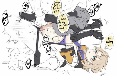 tagme, albedo (genshin impact), male only, male penetrating, yaoi.
