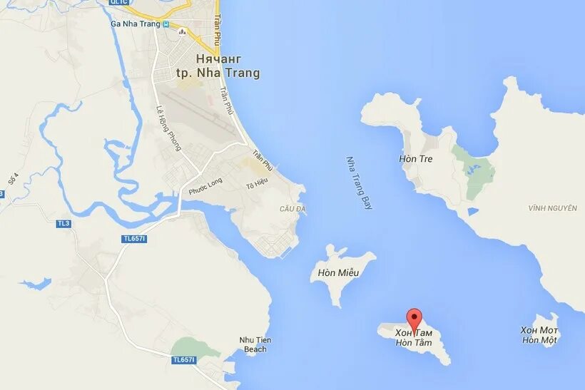Хонами карты. Остров Хон че Вьетнам на карте. Вьетнам остров Нячанг на карте. Хон тре Вьетнам остров. Острова Вьетнама на карте.