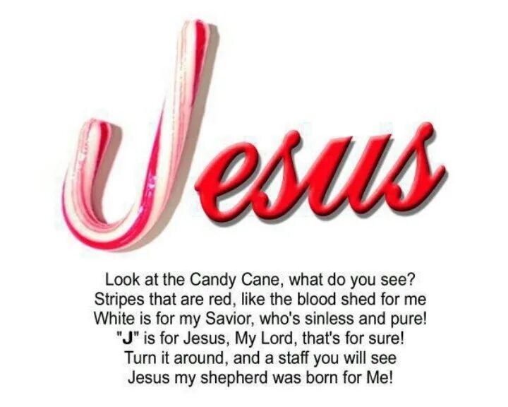 Candy Cane story. Jesus Candy. Candy Cane GPO. The Candy in the form of a Christmas staff means.