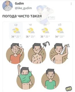 А когда будет жарко