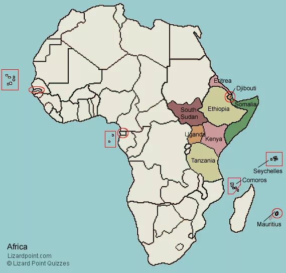 Страны Восточной Африки на карте. Государства Восточной Африки. Страны Восточной Африки. Расположение Восточной Африки.