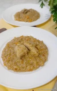 Каша с курицей в банке