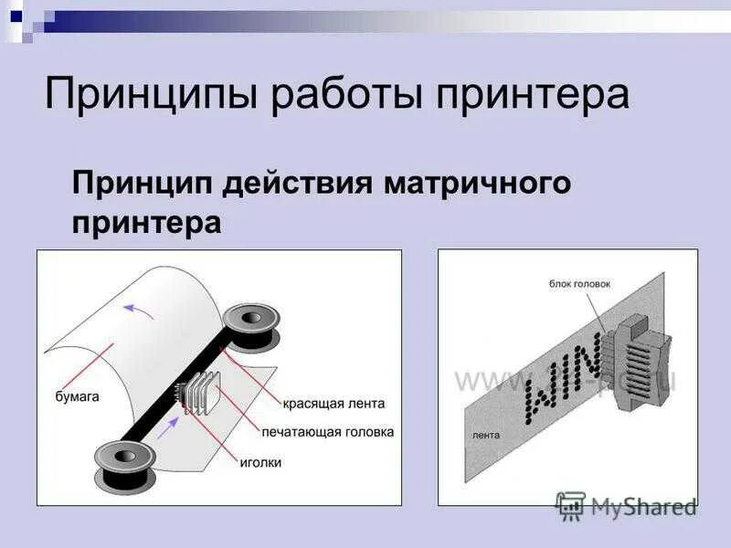 Матричный принтер принцип. Матричный принтер принцип работы. Устройство матричного принтера схема. Принцип печати матричного принтера. Печатающая головка матричного принтера.