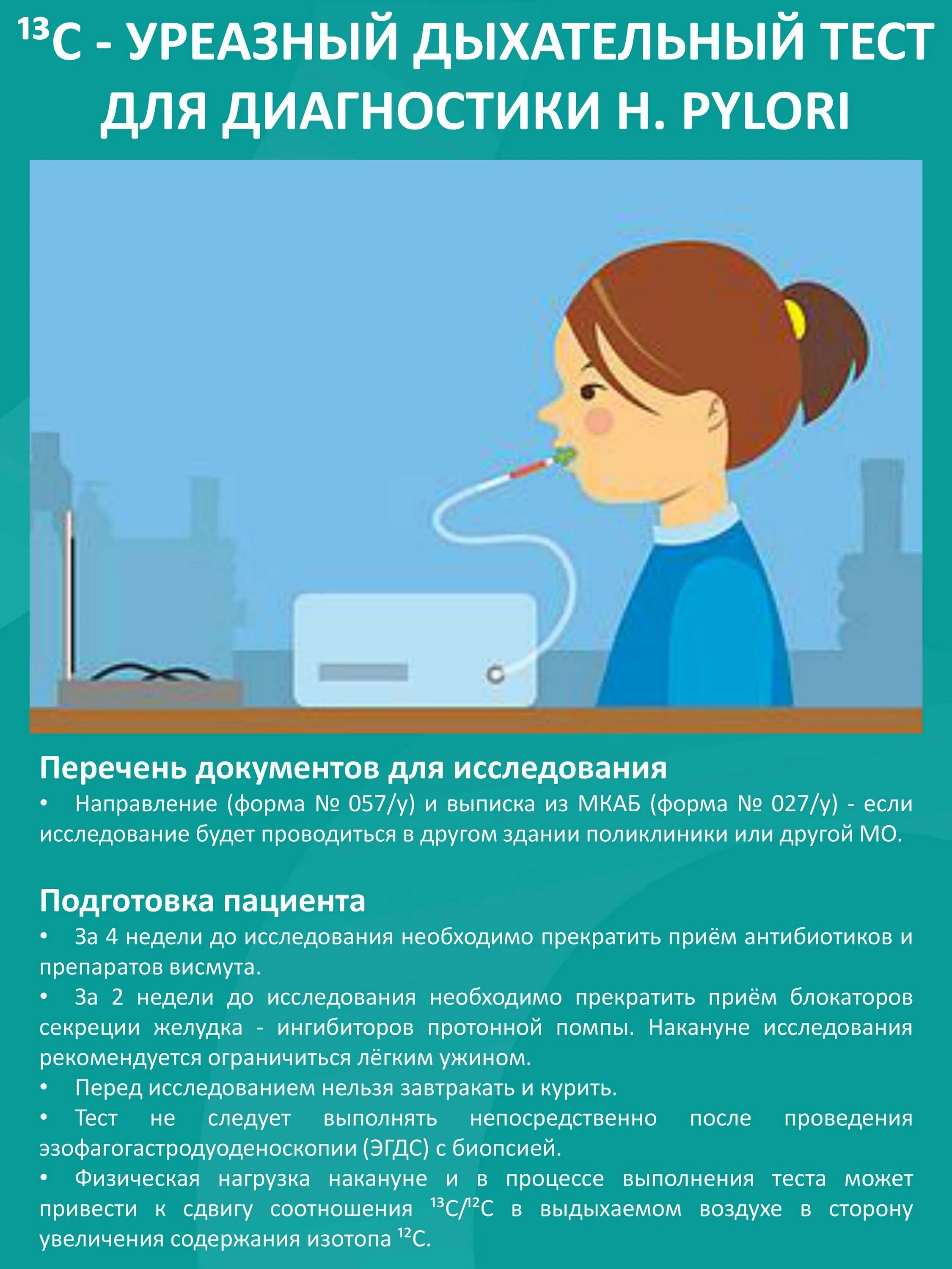 Анализ хеликобактер дыхательный подготовка. 13с-уреазный дыхательный тест на хеликобактер пилори. Дыхательный уреазный тест алгоритм. 13 C уреазный дыхательный тест на хеликобактер. Уреазный дыхательный тест с13 расшифровка.