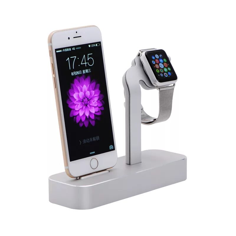 Станция для apple iphone. Док станция Apple watch iphone Aluminium. COTEETCI. Докстанция для iphone без часов. Держатель для iphone и Apple watch.