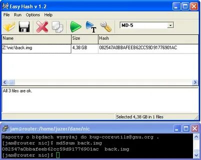 Md5sum windows