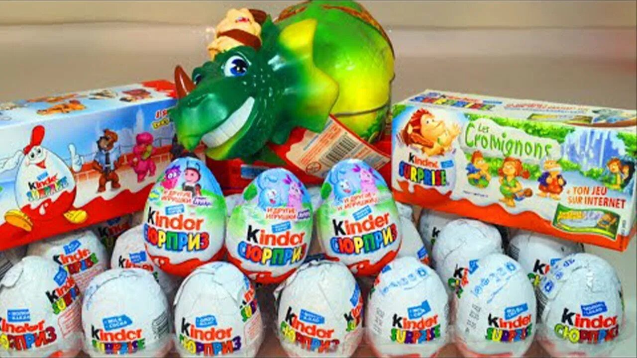 Kinder rustama. Киндер сюрприз Еггс Рустама.