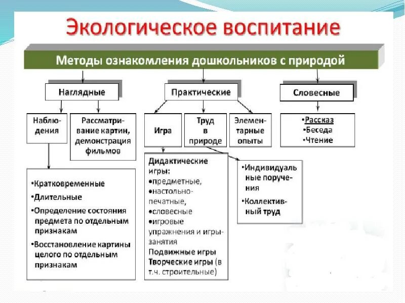 Методики дошкольного воспитания теория и методика