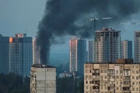 Обстрел киева 2024