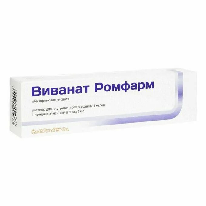 Виванат отзывы пациентов и врачей. Виванат-ромфарм р-р д/в/в введ 1мг/мл 3мл. препарат виванат ромфарм. ибандроновая кислота 3мг виванат. виванат 3 мг 3 мл.