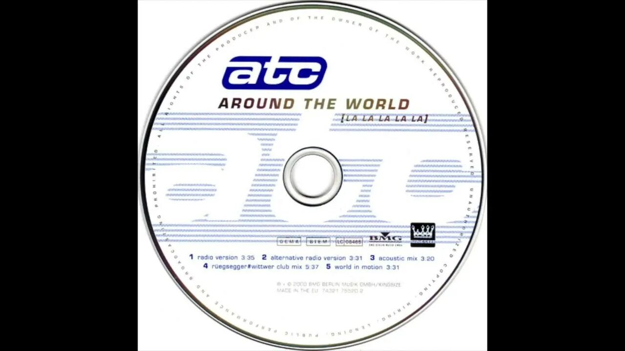 Песня radio version. АТС - around the World la la la la la. ATC around the World. Around the World группа. ATC around the World обложка.