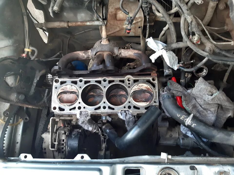 Замена прокладки ГБЦ - Lada 2114, 1,6 л, 2007 года своими руками DRIVE2