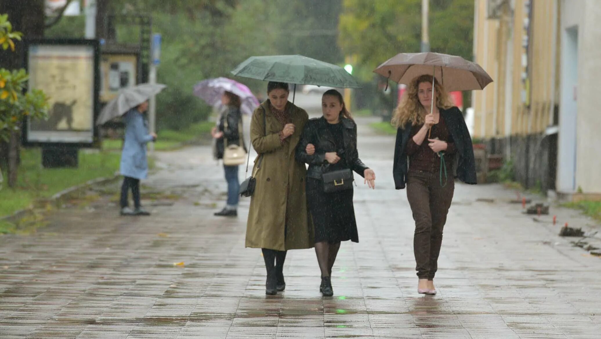 Абхазия осень 2021. Дожди в Абхазии. Дождливый Сухум. Ливень в Абхазии.