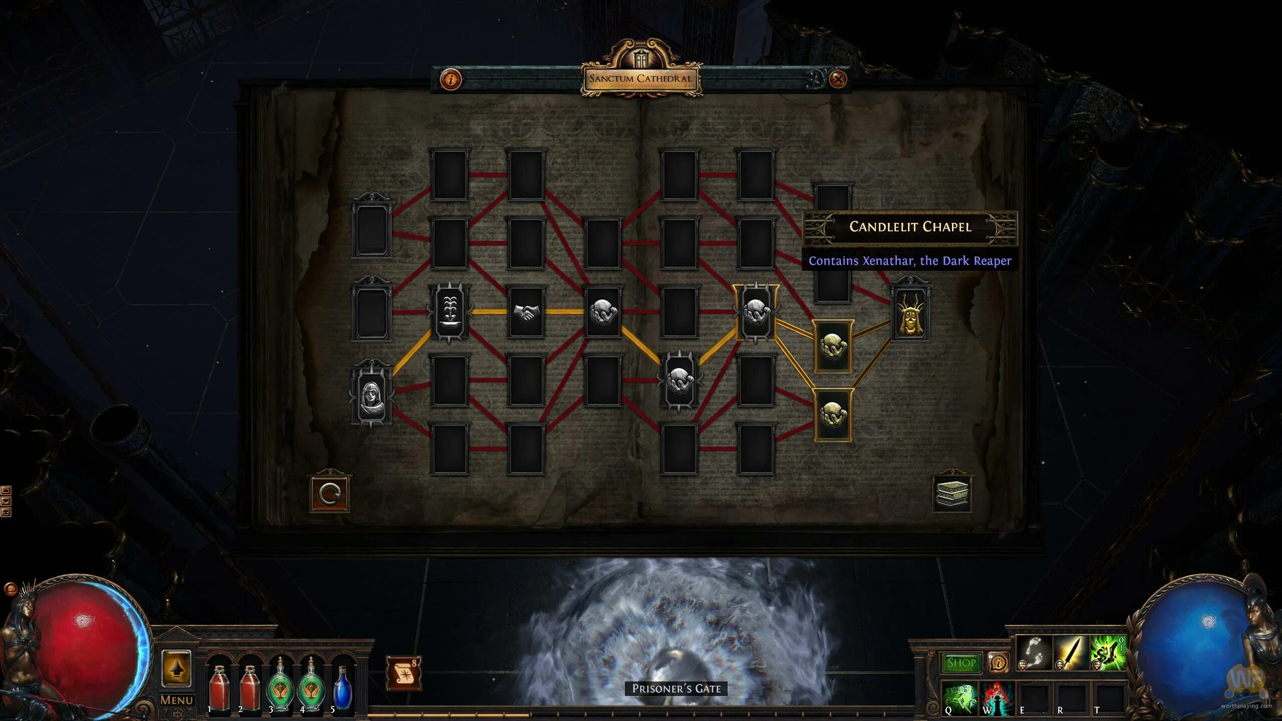 Poe 2 порча. Poe forbidden sanctum. пое санктум комнаты. poe forbidden sanctum map. path of exile 2.