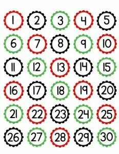 Число от 1 до 27