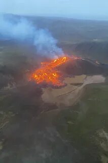 Исландия вулкан извержение сегодня