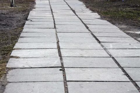Покрытие из бетонных плит