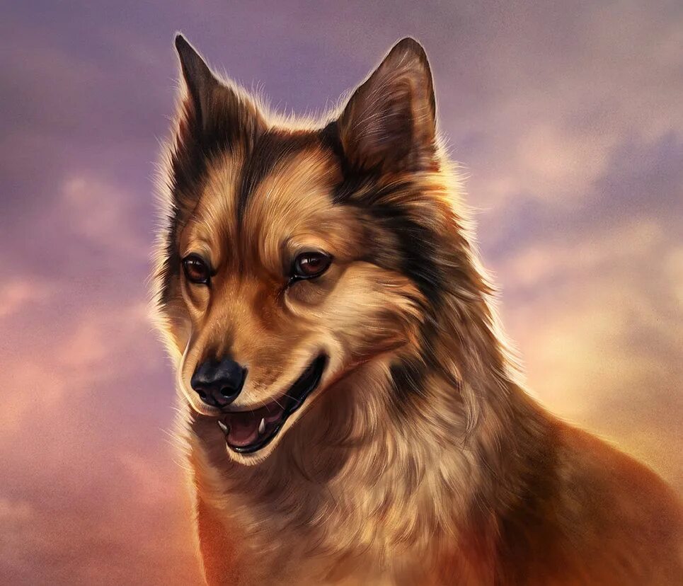 Дрим арт собака. Черная овчарка сириус блэк. Шарж с собакой. Немецкая овчарка мухтар. Фрилайн доберман.