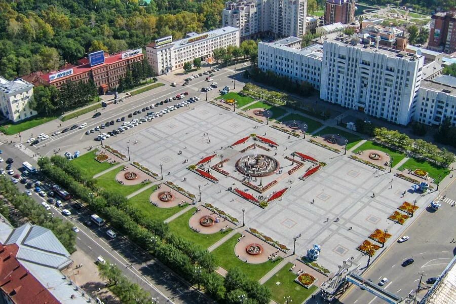 Площадь хабаровска. Площадь ленина хабаровск. центральная площадь хабаровска. центральная площадь имени ленина хабаровск. хабаровскплощедь ленина.