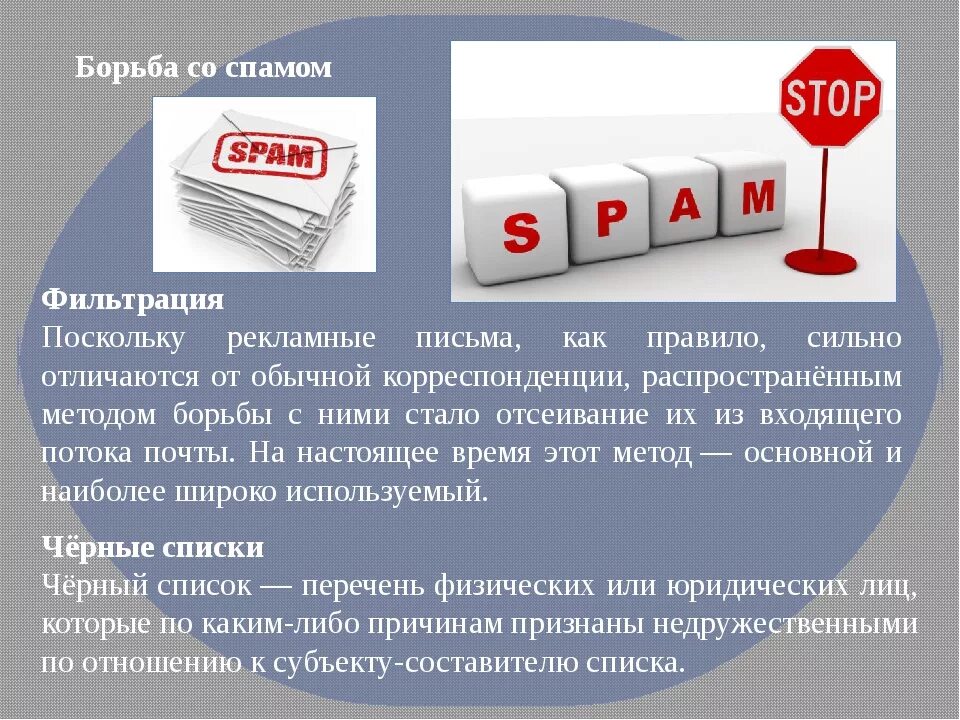 Почему приходят спамы. Борьба со спамом. Методы борьбы со спамом. Защита от спама. Спам презентация.