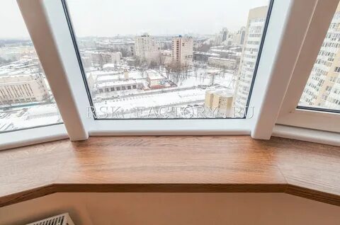 Круглый подоконник